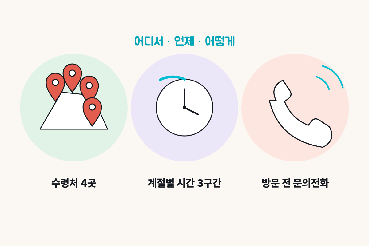 안동 스탬프 투어 경품 수령 조건 안내소 4곳 계절별 시간 사전 전화