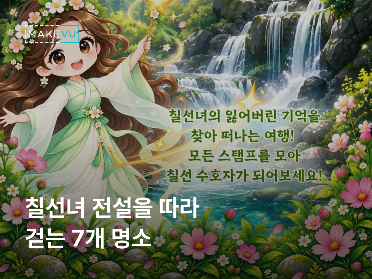 지리산 칠선계곡 국립공원 스탬프 투어 사례 — 큐알스탬프